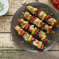 DOWNYPAWS - 200 brochettes en bois de bambou, adaptées à plusieurs scénarios