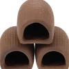 DOWNYPAWS - 3 ornements céramique pour aquarium - cachette sûre