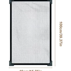 DOWNYPAWS - Accessoires d'aquarium-couvercle d'aquarium anti - saute-100*40cm