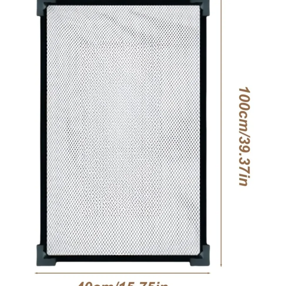 DOWNYPAWS - Accessoires d'aquarium-couvercle d'aquarium anti - saute-100*40cm