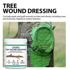 DOWNYPAWS - Agent cicatrisant pour les arbres 100 g + pinceau