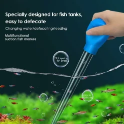 DOWNYPAWS - Aspirateur à détritus pour aquarium - 28.5cm