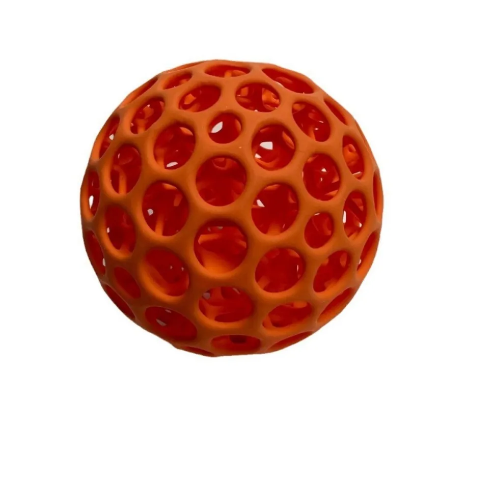 DOWNYPAWS - Boule de jouet pour chien imprimée 3d et résistante à la morsure