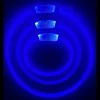 DOWNYPAWS - Collier lumineux rechargeable pour chien bleu taille m, circonférence 50 cm