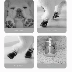 DOWNYPAWS - Couvoirs à pied d'animaux jetables, non tissés et anti - glissants taille s downypaws