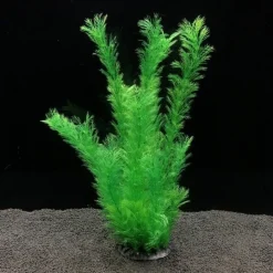 DOWNYPAWS - Décoration d'aquarium-plante artificielle en plastique-39cm