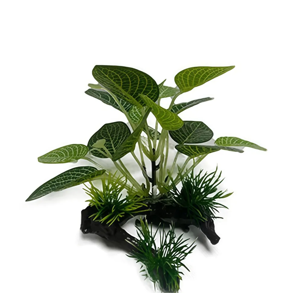 DOWNYPAWS - Décoration D'aquarium : Plantes Aquatiques Artificielles Plantes En Bois - 3 Articles Seront Envoyés Au Hasard Après L'achat