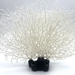 DOWNYPAWS - Décoration en corail en silicone pour aquarium, arbre de corail blanc