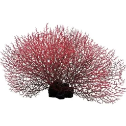 DOWNYPAWS - Décoration en corail en silicone pour aquarium, arbre de corail rose
