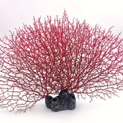 DOWNYPAWS - Décoration en corail en silicone pour aquarium, arbre de corail rose