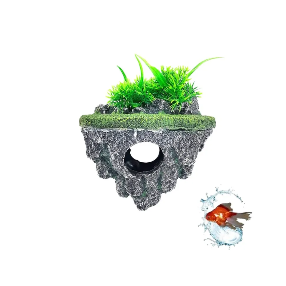 DOWNYPAWS - Décoration grotte aquarium l