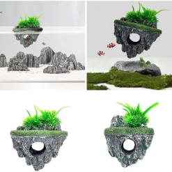 DOWNYPAWS - Décoration grotte aquarium s