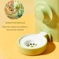 DOWNYPAWS - Distributeur eau - 600ml suspendue abreuvoir automatique anti - goutte