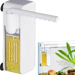 DOWNYPAWS - Filtration aquarium silencieuse et compacte
