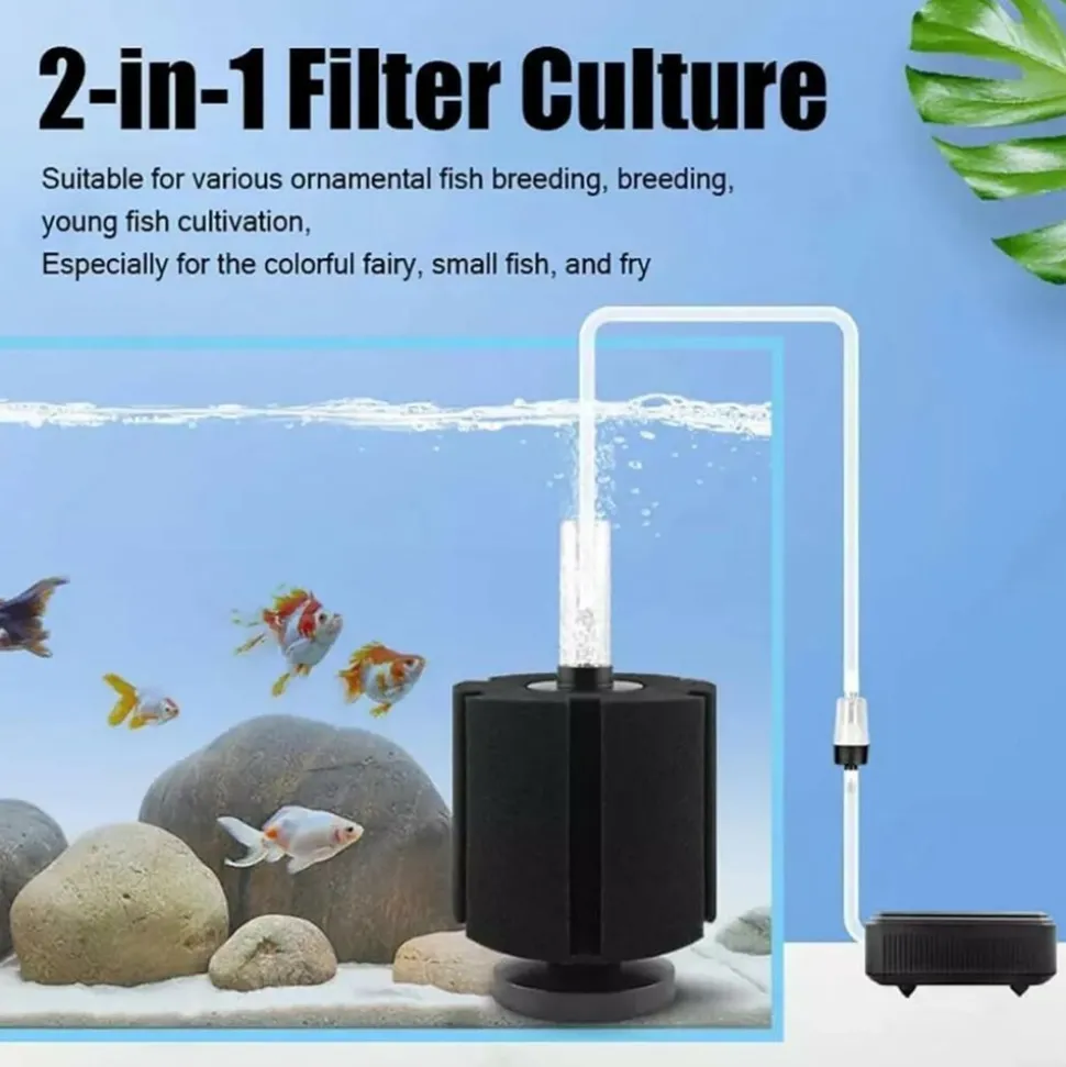 DOWNYPAWS - Filtre éponge diyarts : biofiltration et oxygénation m