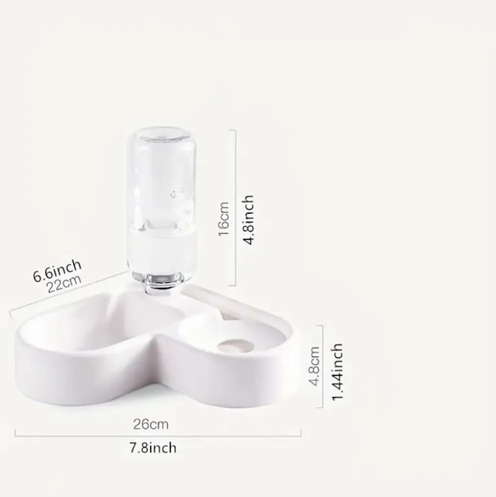 DOWNYPAWS - Fontaine Et Gamelle Automatiques Pour Chats