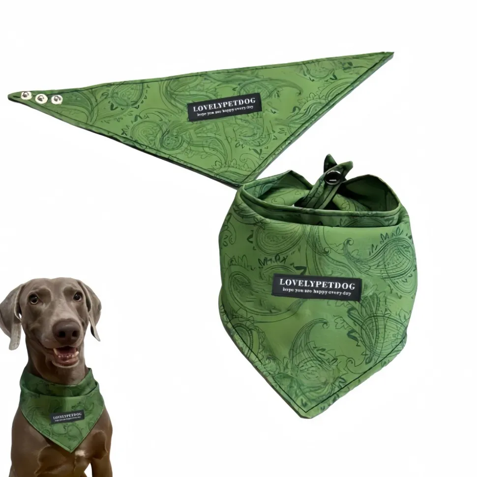 DOWNYPAWS - Foulard triangulaire pour chats et chiens l:38-41cm