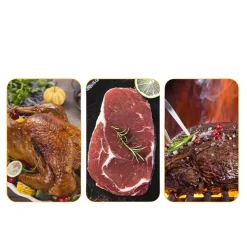 DOWNYPAWS - Fourchette à barbecue en acier inoxydable