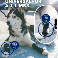 DOWNYPAWS - Gaine de protection pour pattes de chien après opération, support pour genoux taille m