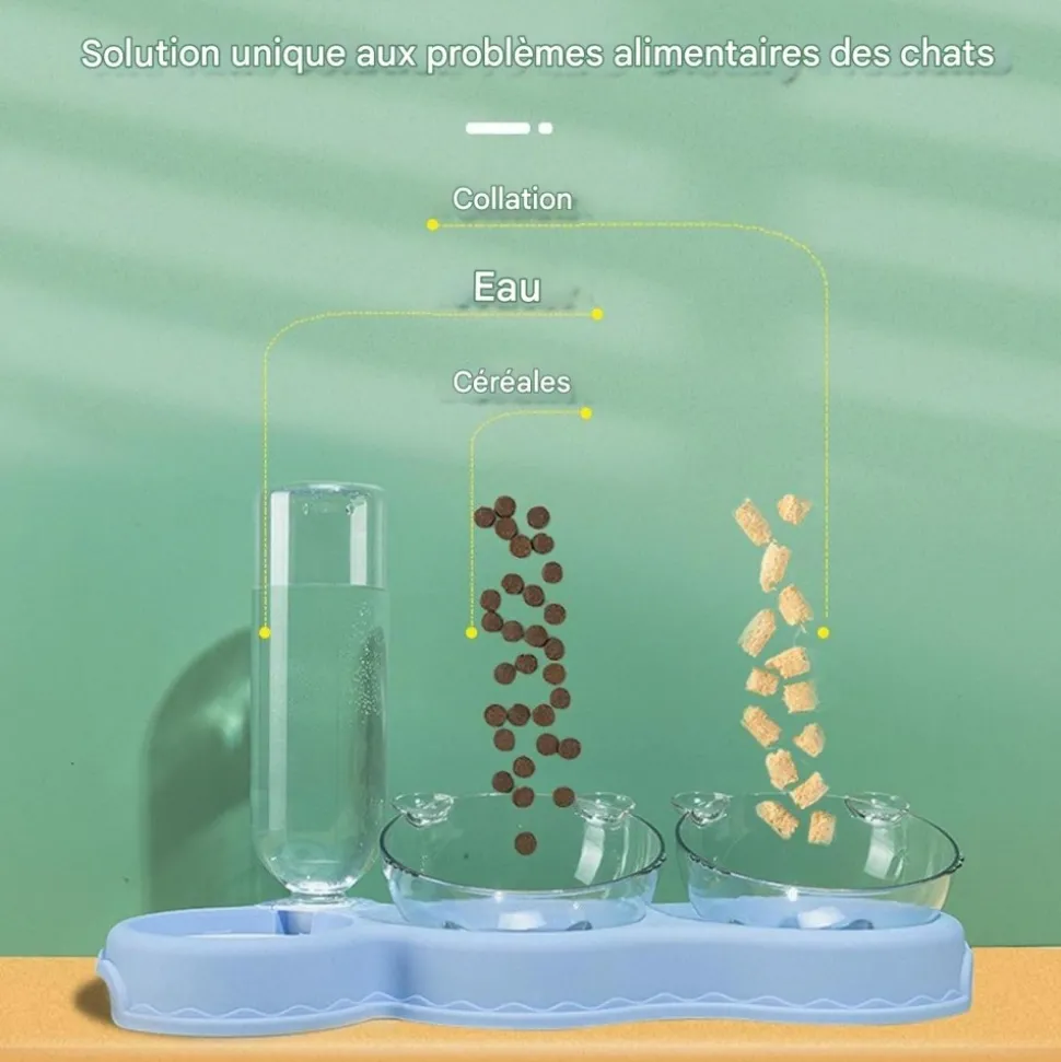 DOWNYPAWS - Gamelles pour chat