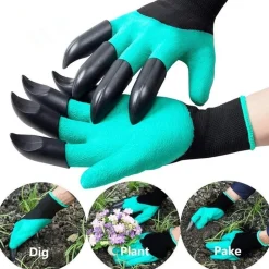 DOWNYPAWS - Garten-grabhandschuhe - 4 zinken