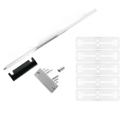 DOWNYPAWS - Grattoir algues 35 cm - lames inox et tige