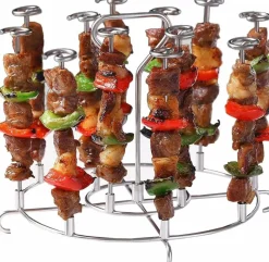 DOWNYPAWS - Grille à kebab en acier inoxydable 304 pour la friteuse à air