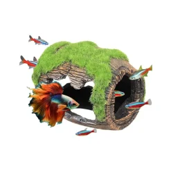 DOWNYPAWS - Grotte décorative mousse pour aquarium s