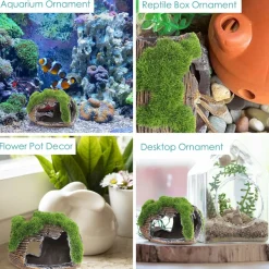 DOWNYPAWS - Grotte décorative mousse pour aquarium s