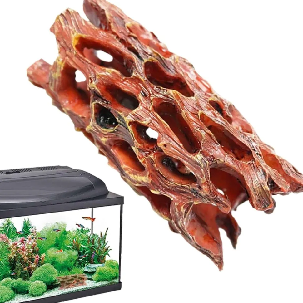 DOWNYPAWS - Grotte en mousse aquatique - habitat biofilm pour crevettes