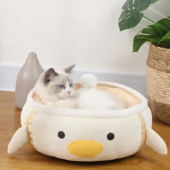 DOWNYPAWS - Hamac pour chat en forme de poulet-peut être posé à plat ou suspendu