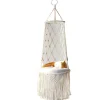 DOWNYPAWS - Hamac pour chat - balançoire suspendue tissée à la main pour petits et grands chats d'intérieur