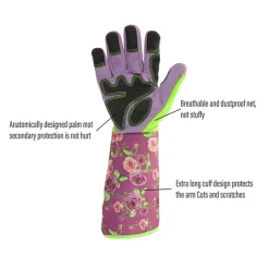 DOWNYPAWS - Handschuhe mit schutzbündchen - lila