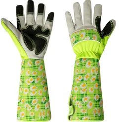 DOWNYPAWS - Handschuhe mit schutzmanschetten - grün
