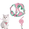 DOWNYPAWS - Harnais avec laisse pour chat xl
