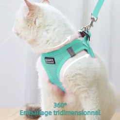 DOWNYPAWS - Harnais pour chats et chiens xl
