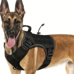 DOWNYPAWS - Harnais pour chien-anneau en d avec poignée- taille s