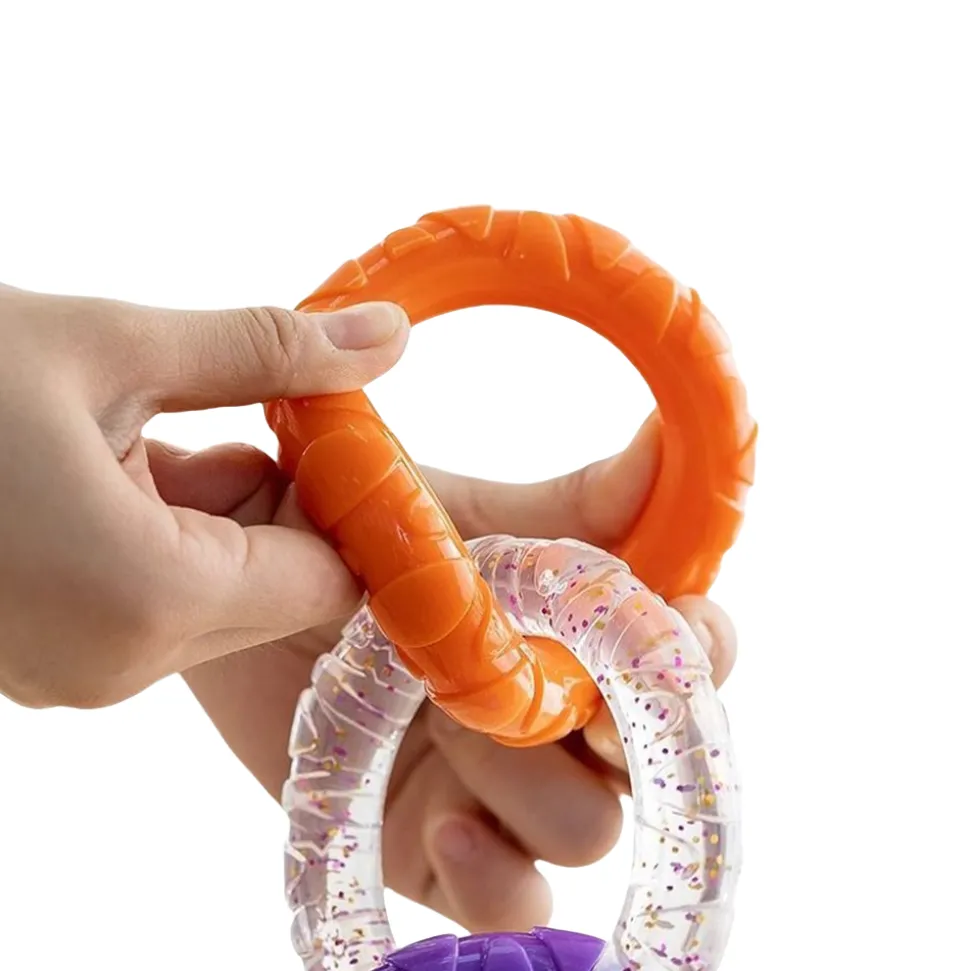 DOWNYPAWS - Jouet dentaire smile pour chien - taille small d.9 cm