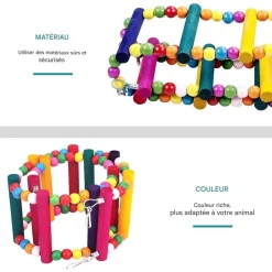 DOWNYPAWS - Jouets pour oiseaux