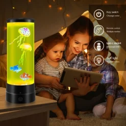 DOWNYPAWS - Lampe à poissons bulles led - multicolore usb