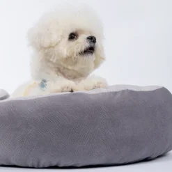 DOWNYPAWS - Lit pour chats et chiens appuie-tête en forme de b