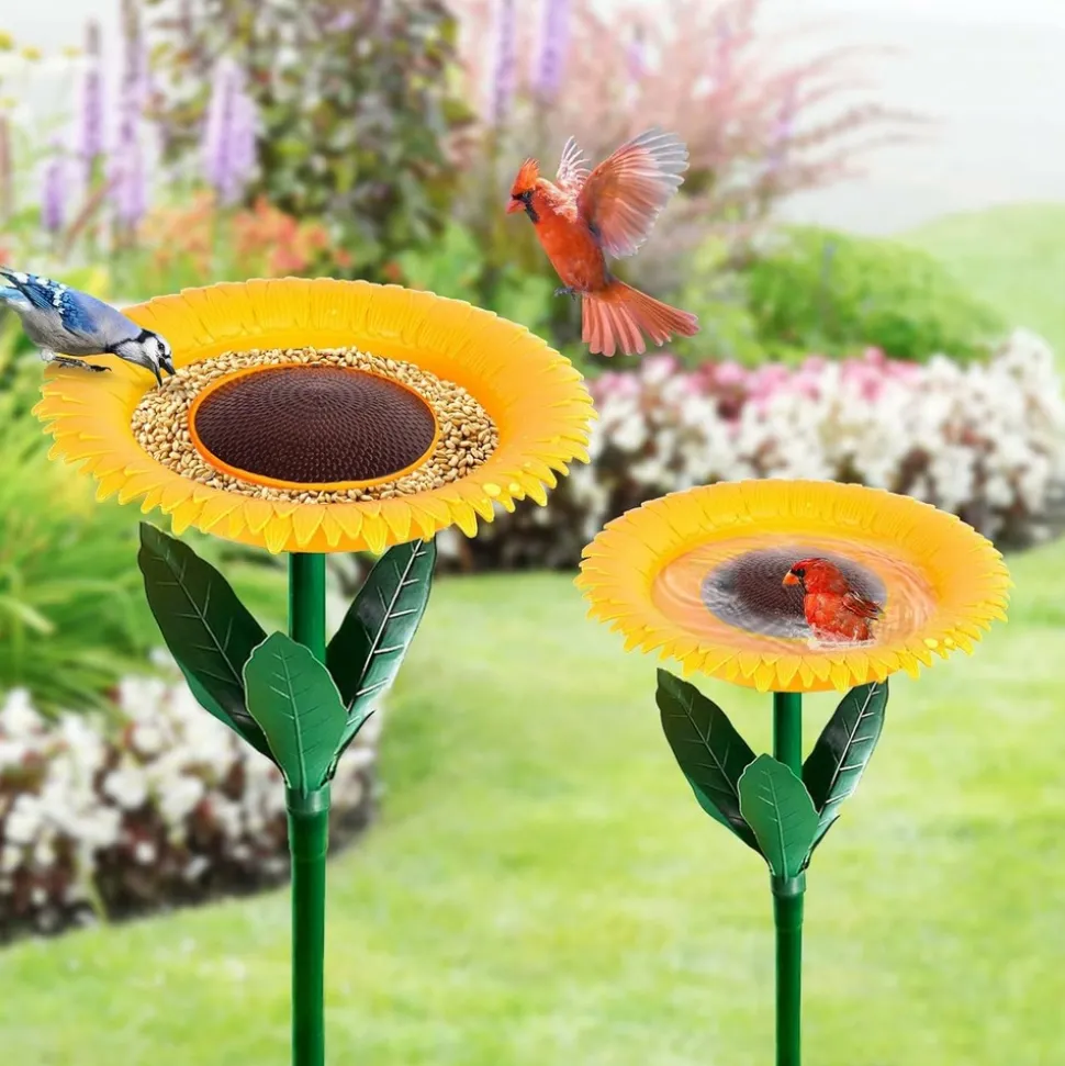DOWNYPAWS - Mangeoires et ornements extérieurs pour oiseaux de différents styles