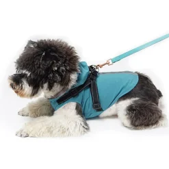 DOWNYPAWS - Manteau pour chiens-avec harnais-réfléchissant imperméable-vert taille 2xl