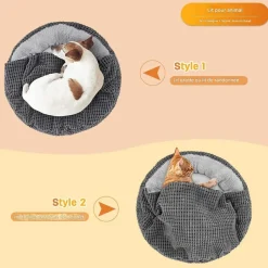DOWNYPAWS - Marron lit pour chien