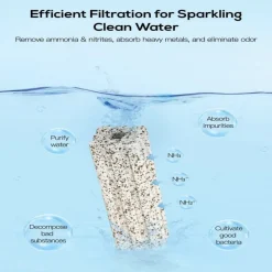 DOWNYPAWS - Média bio céramique 15cm - pour filtration efficace