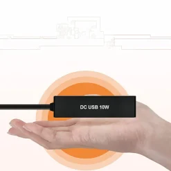 DOWNYPAWS - Mini chauffage pour aquarium de 10 watts : augmente la température de l'eau de 5 à 8 degrés