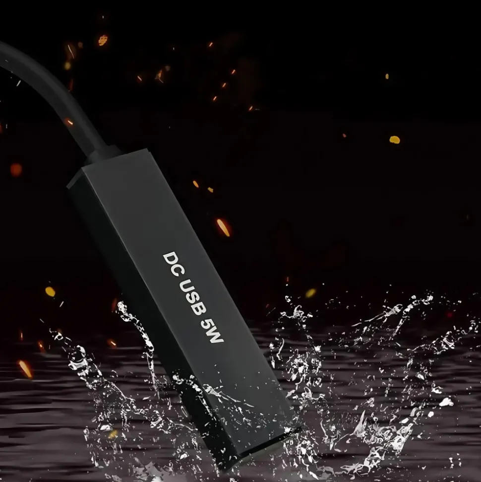 DOWNYPAWS - Mini chauffage pour aquarium de 10 watts : augmente la température de l'eau de 5 à 8 degrés