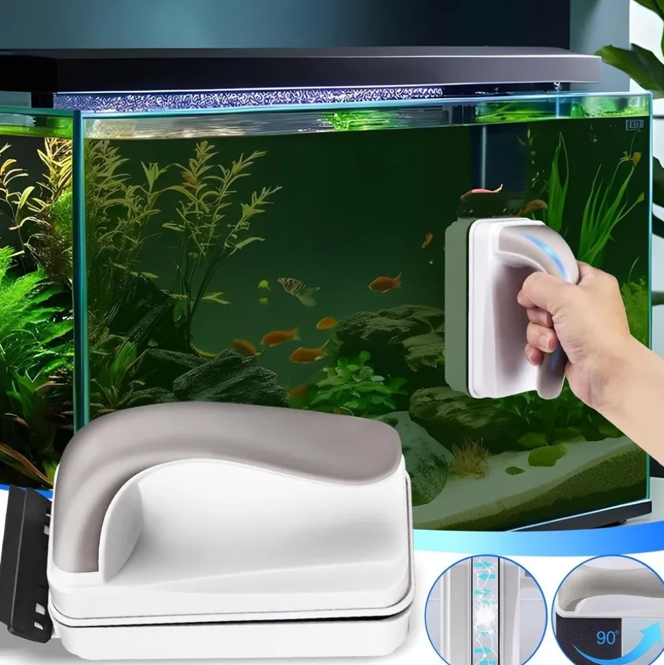 DOWNYPAWS - Nettoyeur magnétique pour aquarium m