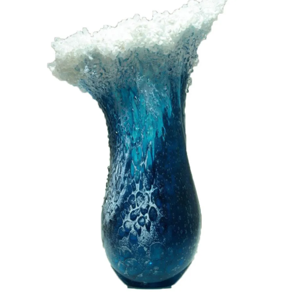 DOWNYPAWS - Ornements en résine pour vases à vagues de la mer