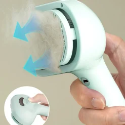 DOWNYPAWS - Peigne pulvérisateur en plastique pour animaux de compagnie - nettoyage et peignage